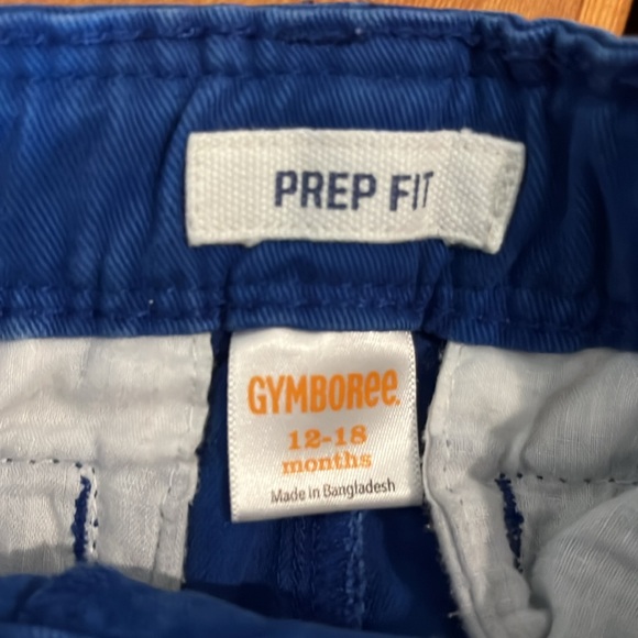 GYMBOREE SHORTS BLUE PREP FIT 12-18 MONTHS - Picture 3 of 3